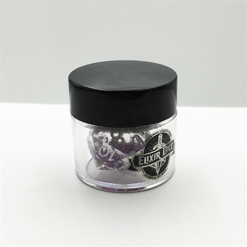 Sorcerous Swirl - Elixir Liquid Core Dice - Rollespils D20 Terning - Metallic Dice Games